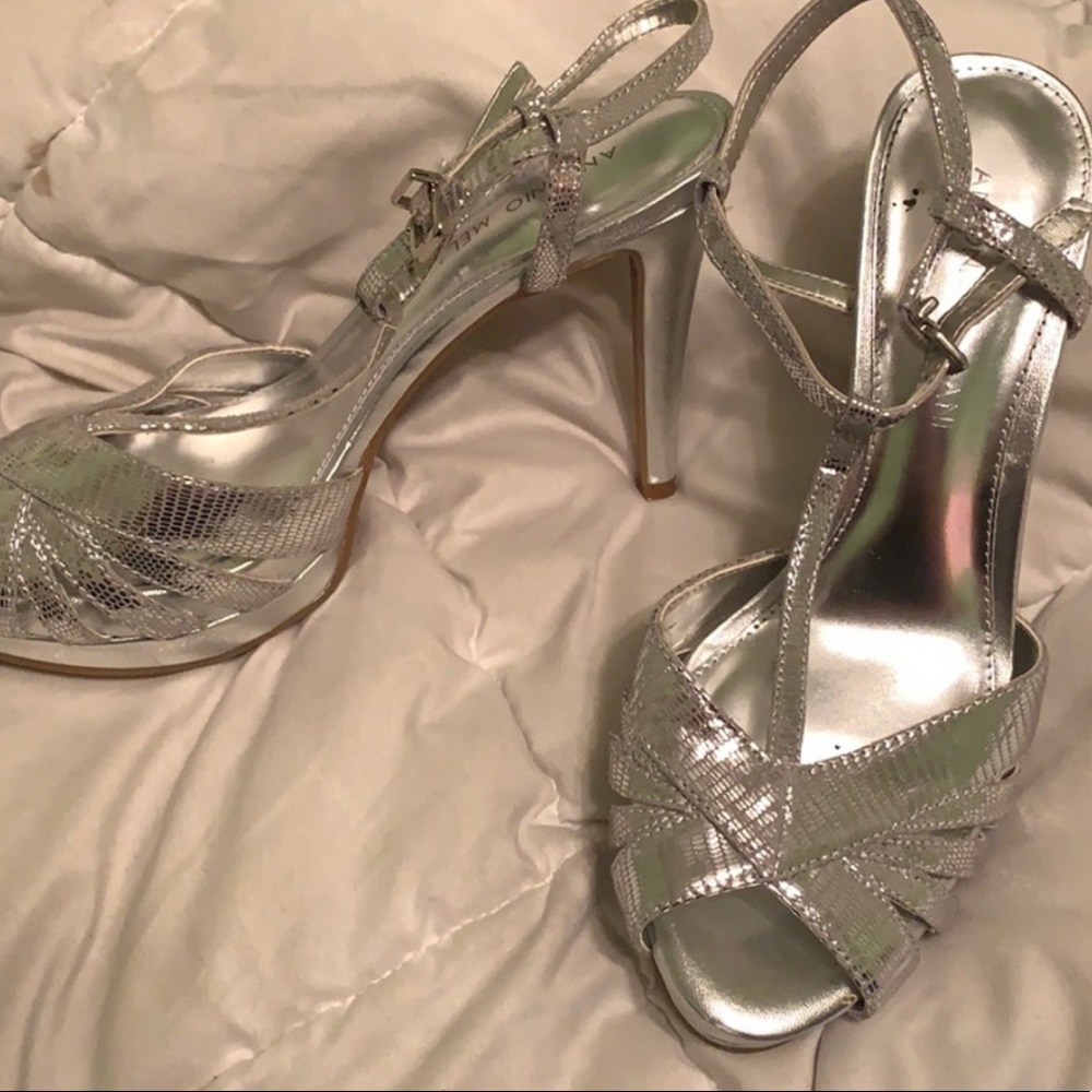 Silver detailed Antonio melani heel
